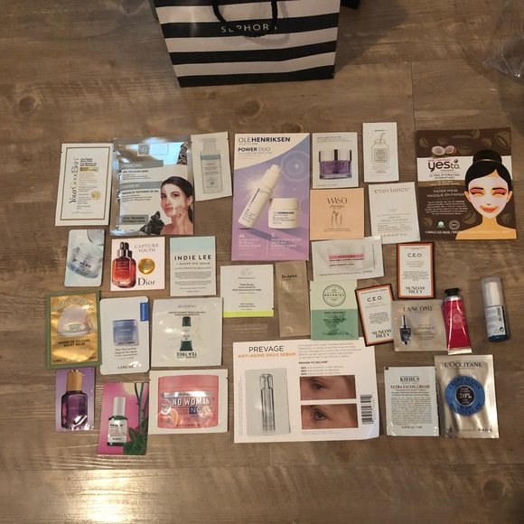 Other - 30 sample size lotions, creams, etc. from Sephora